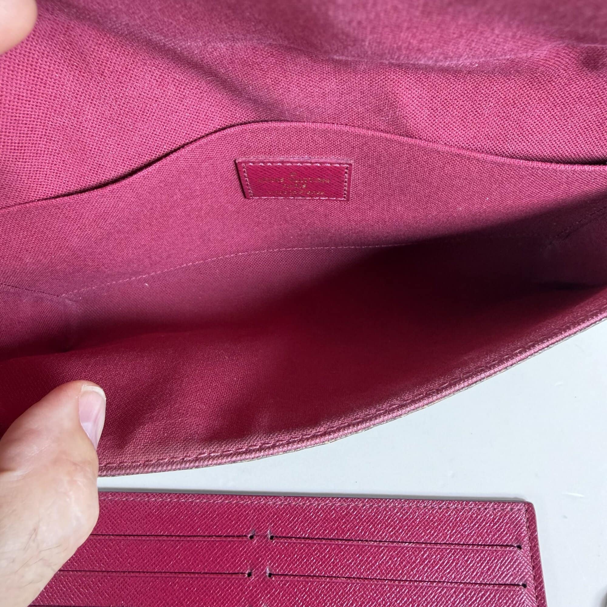 Louis Vuitton Monogram Canvas Pochette Félicie Crossbody Bag - Image 10