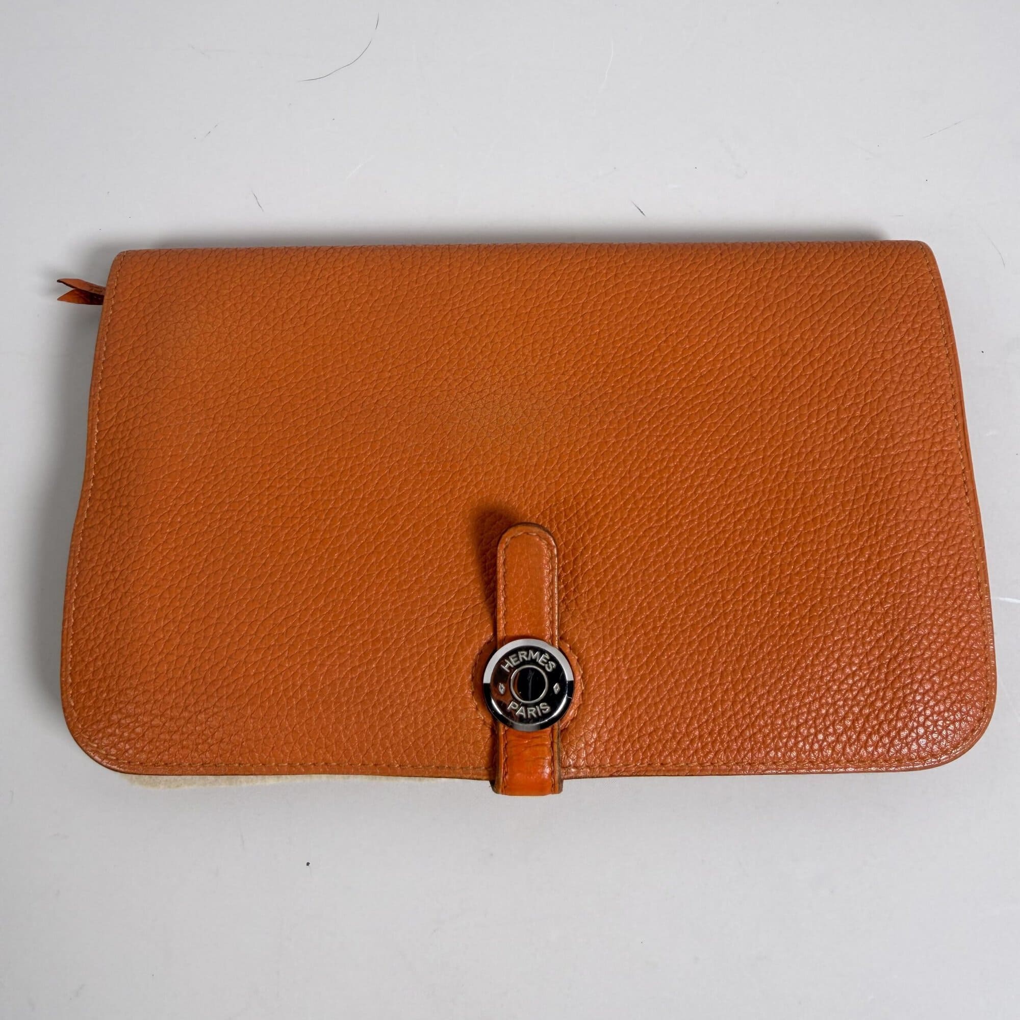 Hermès Togo Leather Dogon Duo GM Wallet