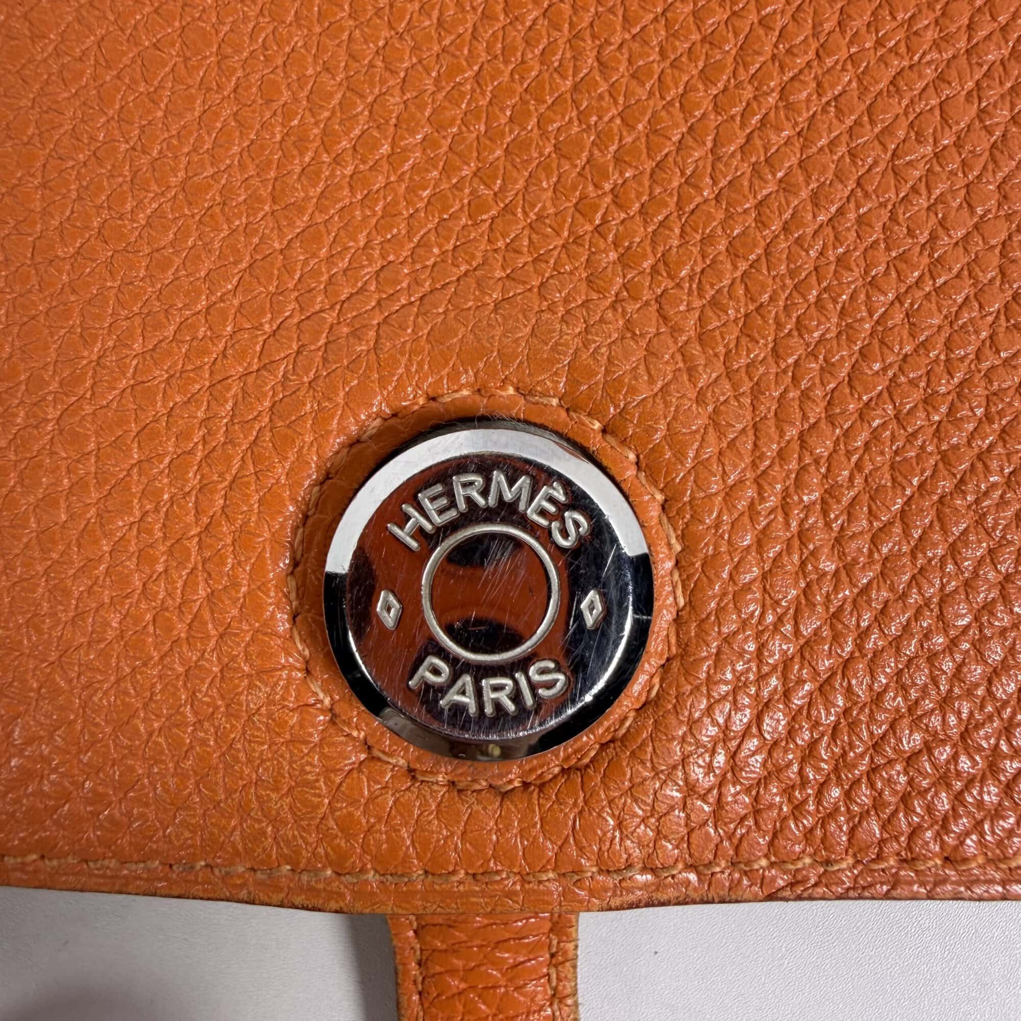 Hermès Togo Leather Dogon Duo GM Wallet image 6
