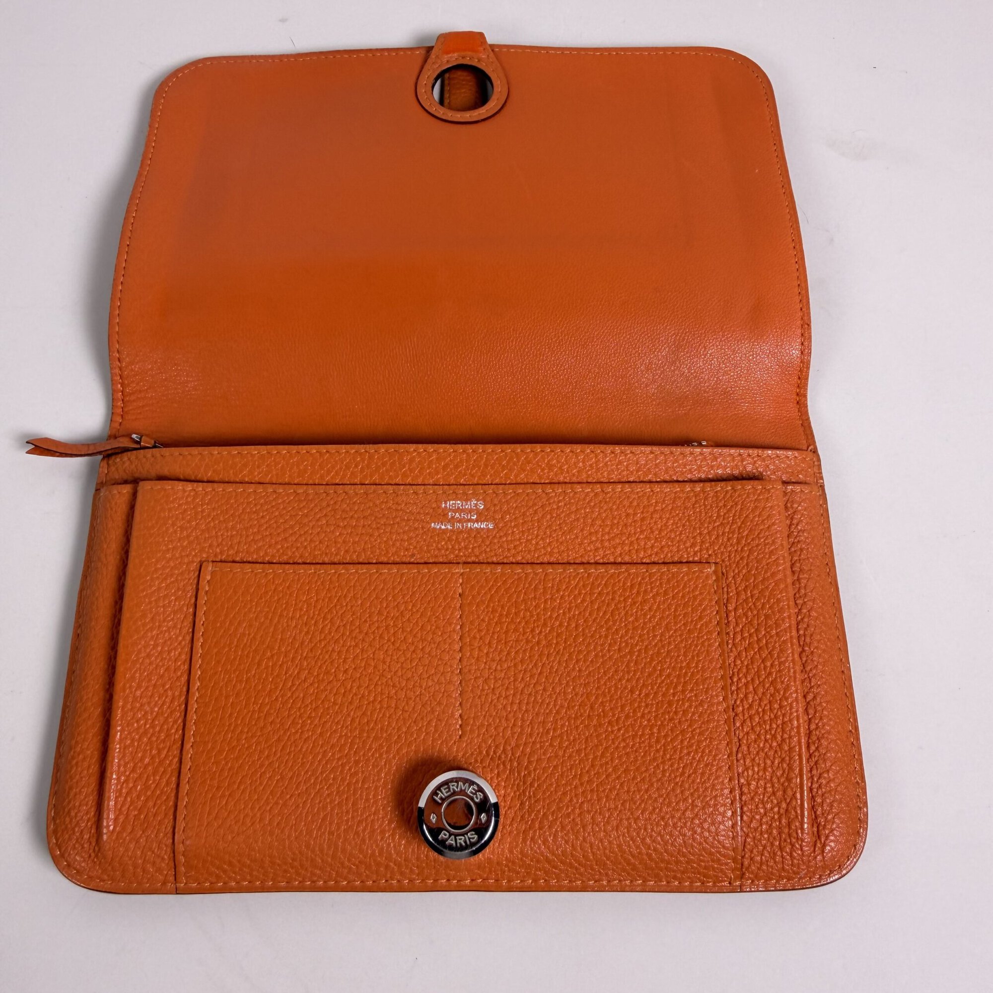 Hermès Togo Leather Dogon Duo GM Wallet image 7