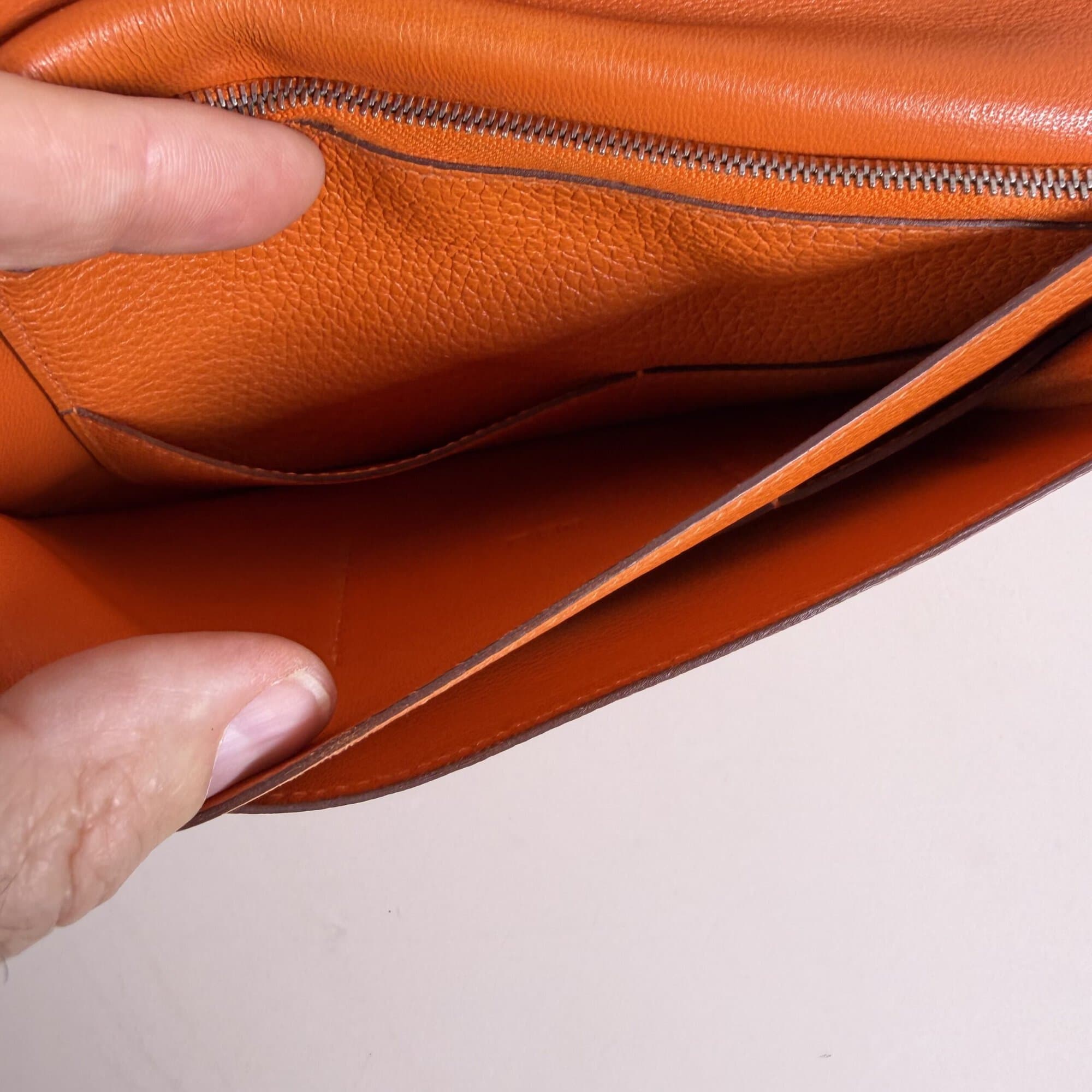 Hermès Togo Leather Dogon Duo GM Wallet image 9