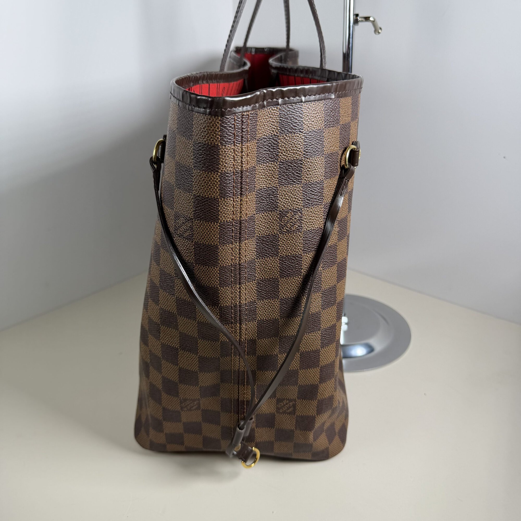 Louis Vuitton Damier Ebene Neverfull GM Tote Bag - Image 4