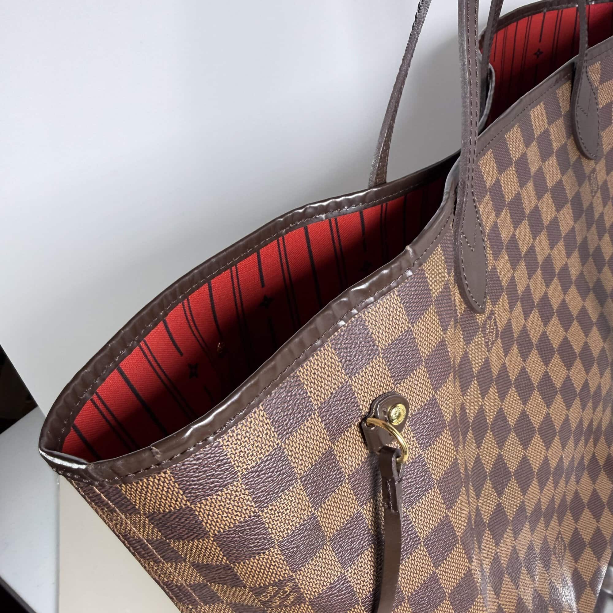 Louis Vuitton Damier Ebene Neverfull GM Tote Bag - Image 6