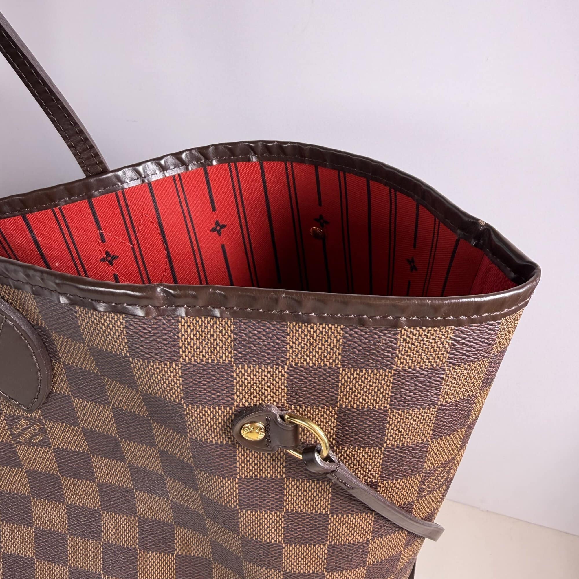 Louis Vuitton Damier Ebene Neverfull GM Tote Bag - Image 10