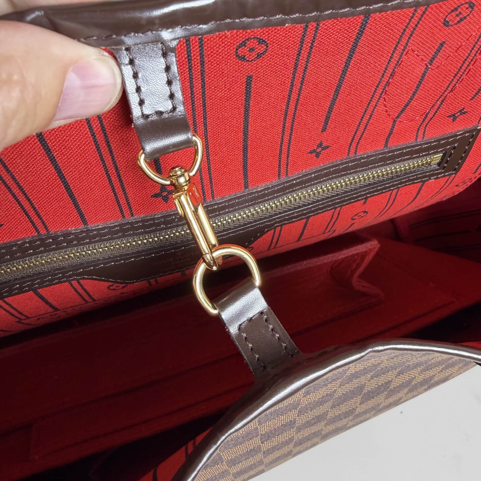 Louis Vuitton Damier Ebene Neverfull GM Tote Bag - Image 12