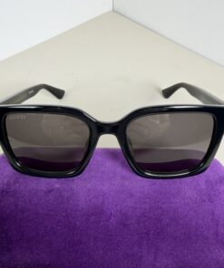 Gucci GG1582SK Black Oversized Square Sunglasses