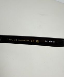 Gucci GG1582SK Black Oversized Square Sunglasses - Image 5