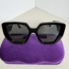Gucci GG0956S Black Oversized Geometric Cat-Eye Sunglasses