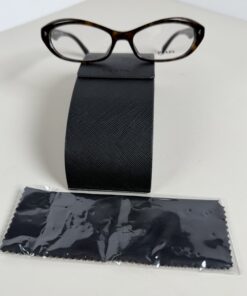 Prada VPR 03M Havana Tortoiseshell Cat-Eye Eyeglass Frames
