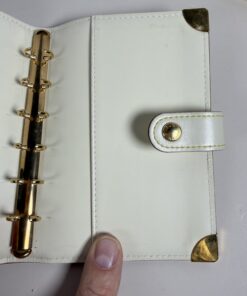 Louis Vuitton Suhali Leather Agenda PM Ring Planner - Image 7