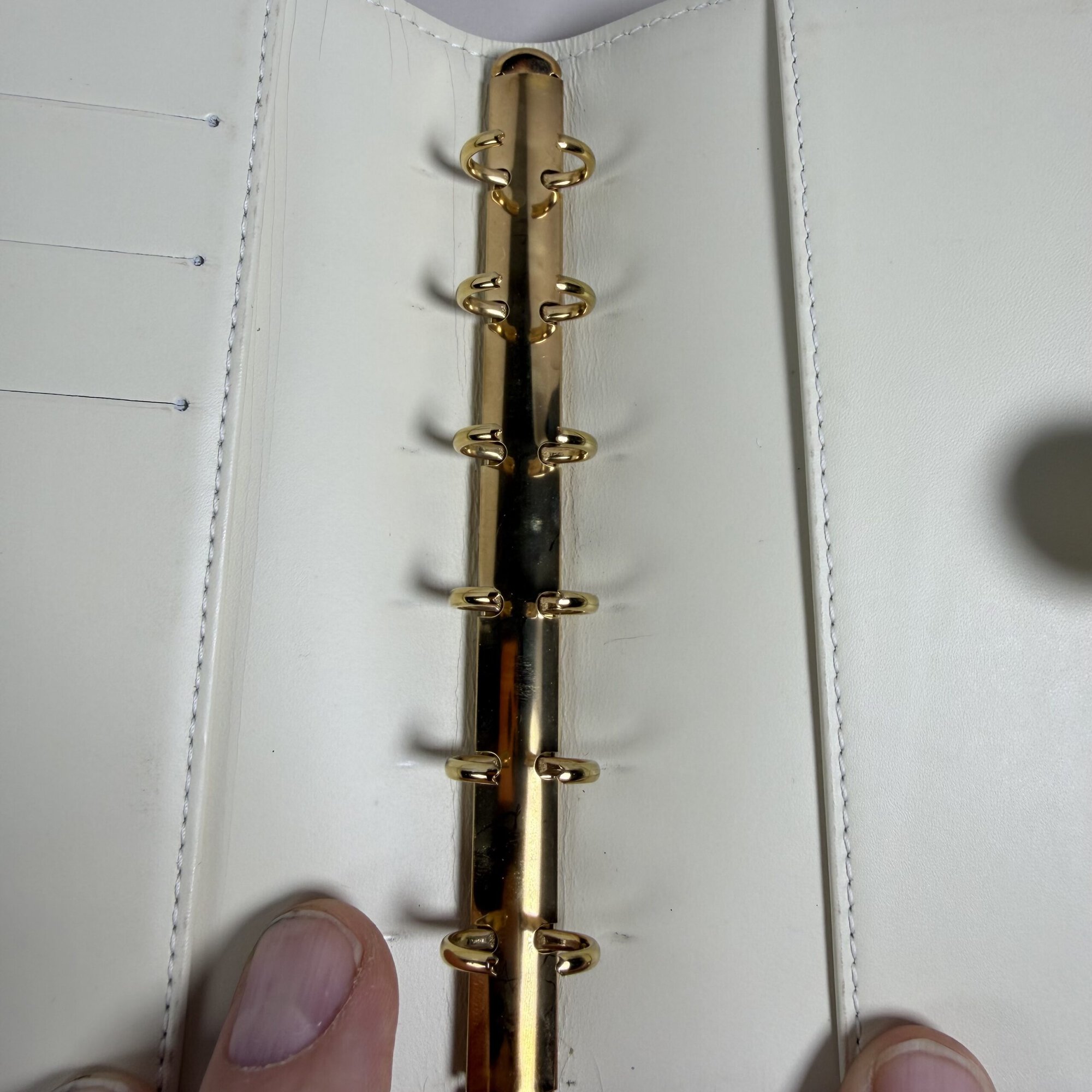Louis Vuitton Suhali Leather Agenda PM Ring Planner - Image 8