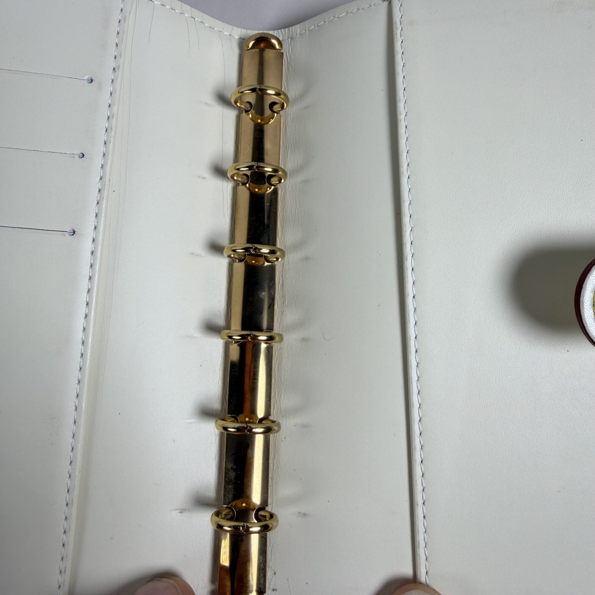 Louis Vuitton Suhali Leather Agenda PM Ring Planner - Image 9
