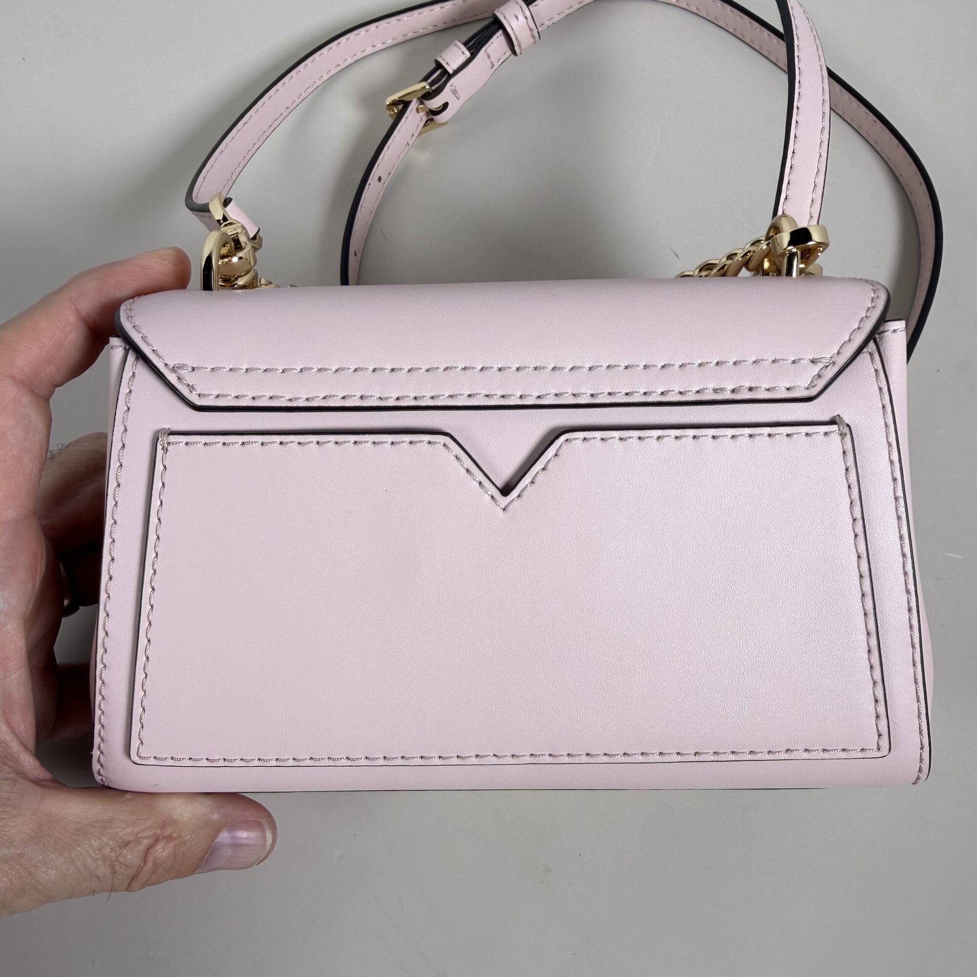 Michael Kors Lita Small Leather Crossbody Bag - Image 4
