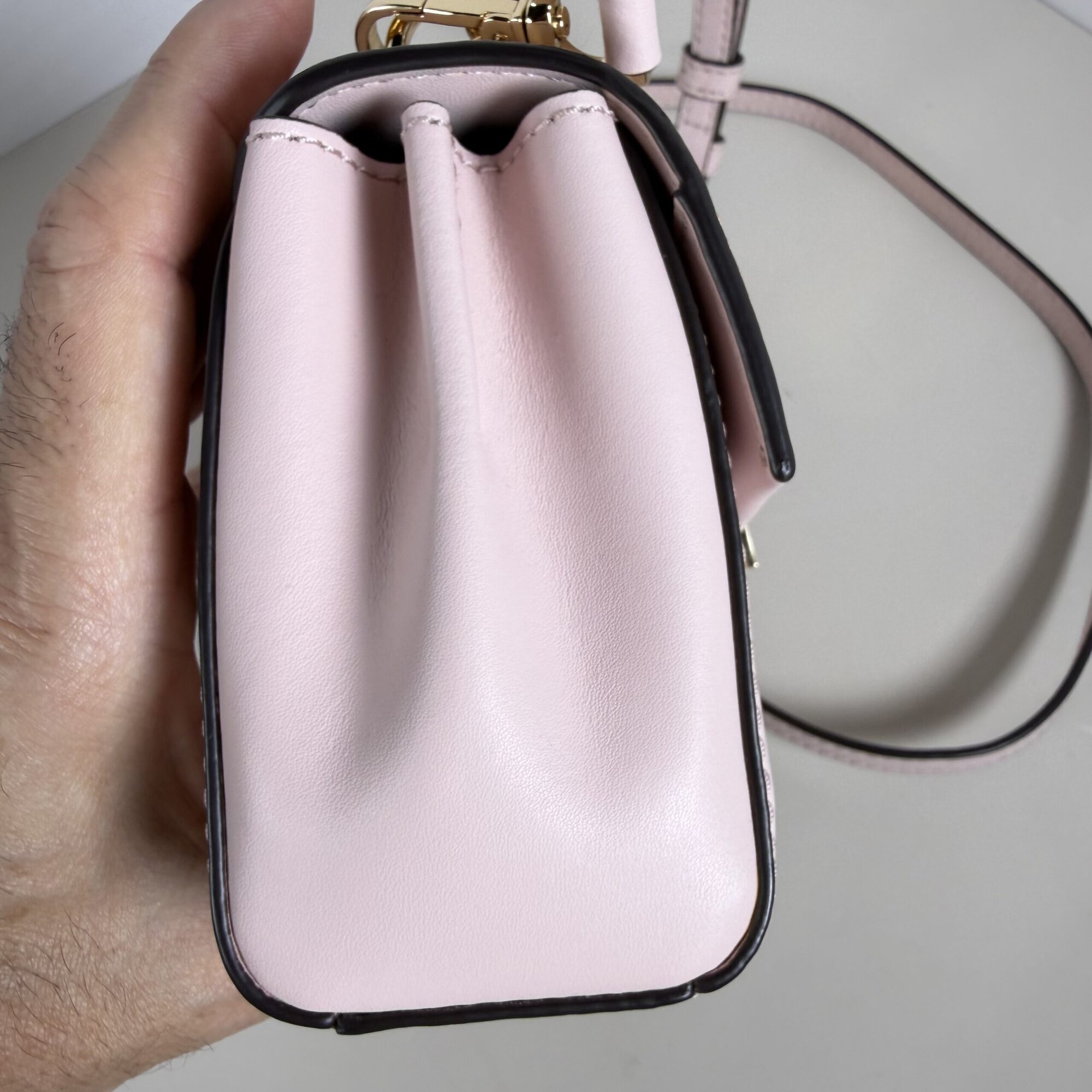 Michael Kors Lita Small Leather Crossbody Bag - Image 5