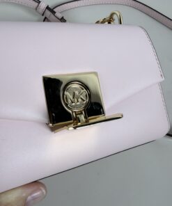 Michael Kors Lita Small Leather Crossbody Bag - Image 8