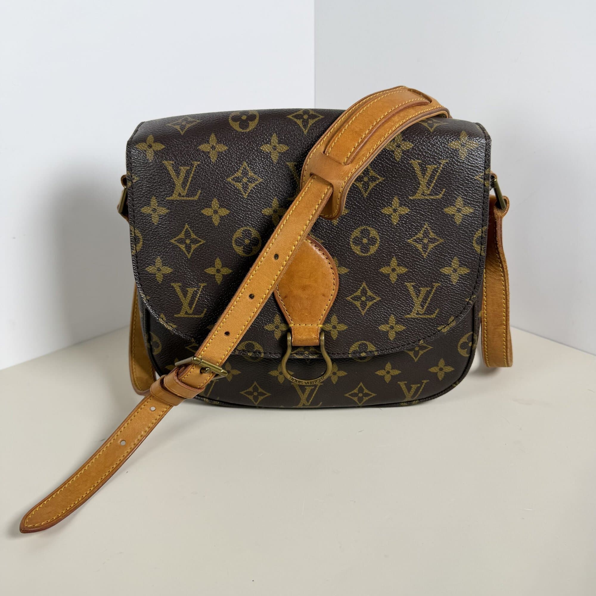 Louis Vuitton Monogram Canvas Saint Cloud GM Shoulder Bag