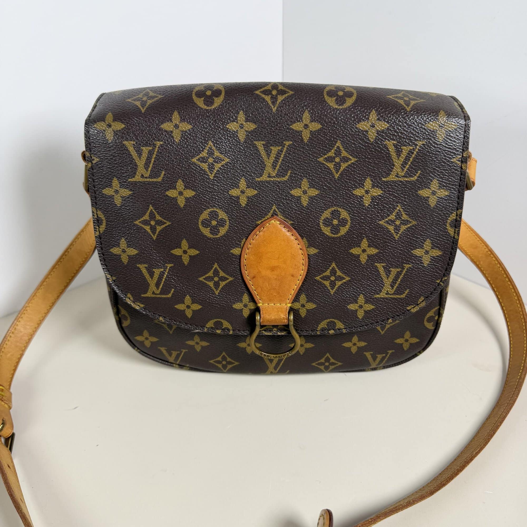 Louis Vuitton Monogram Canvas Saint Cloud GM Shoulder Bag