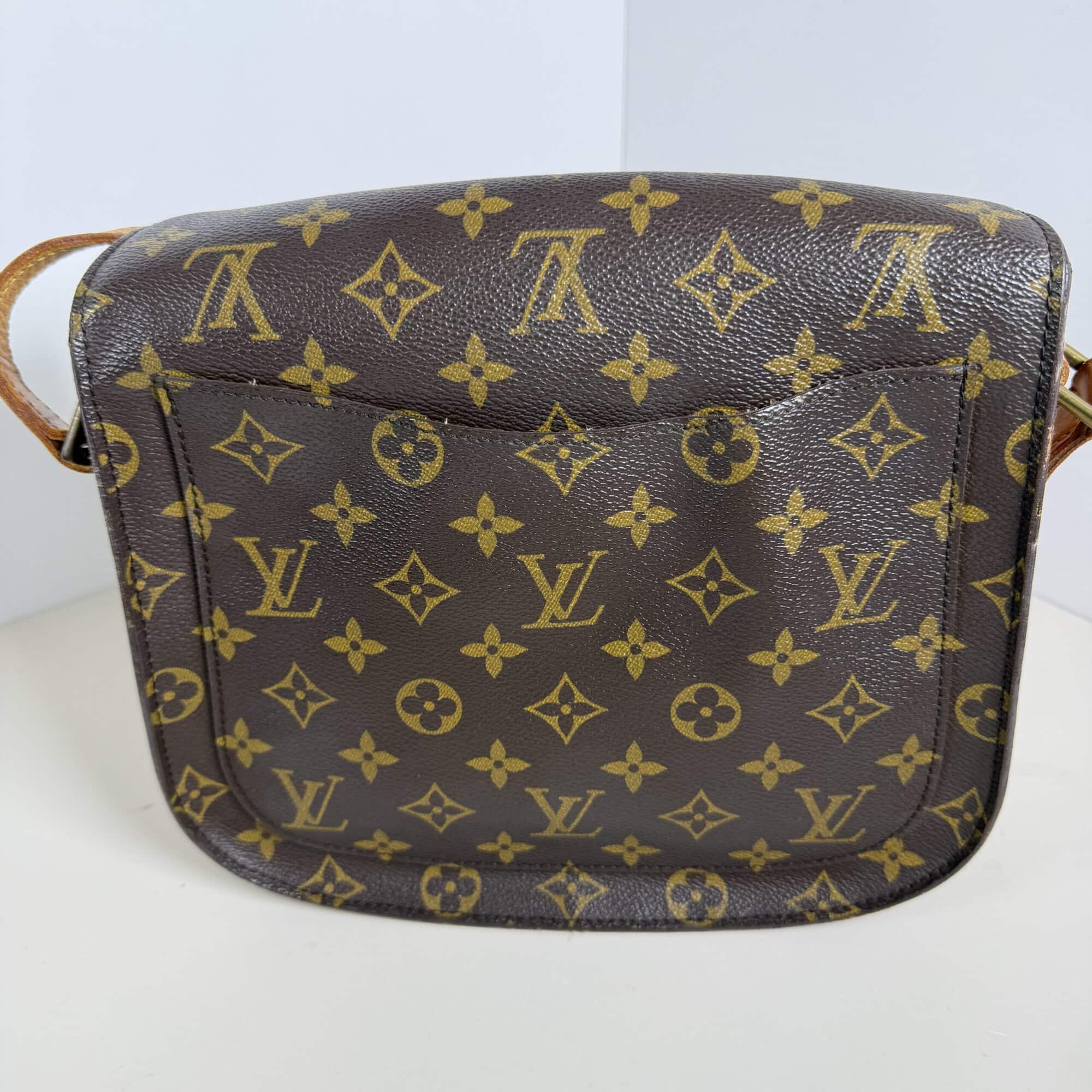 Louis Vuitton Monogram Canvas Saint Cloud GM Shoulder Bag - Image 4