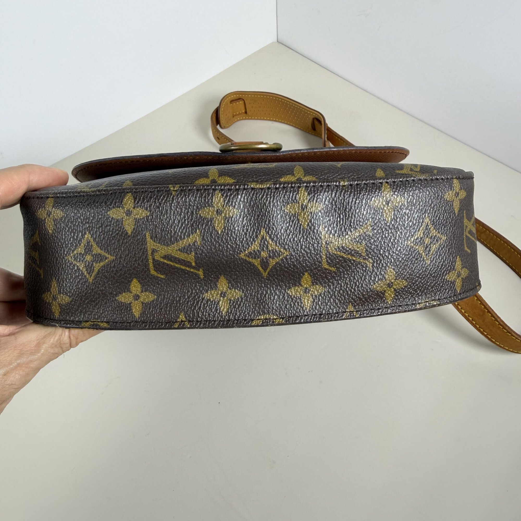 Louis Vuitton Monogram Canvas Saint Cloud GM Shoulder Bag - Image 7