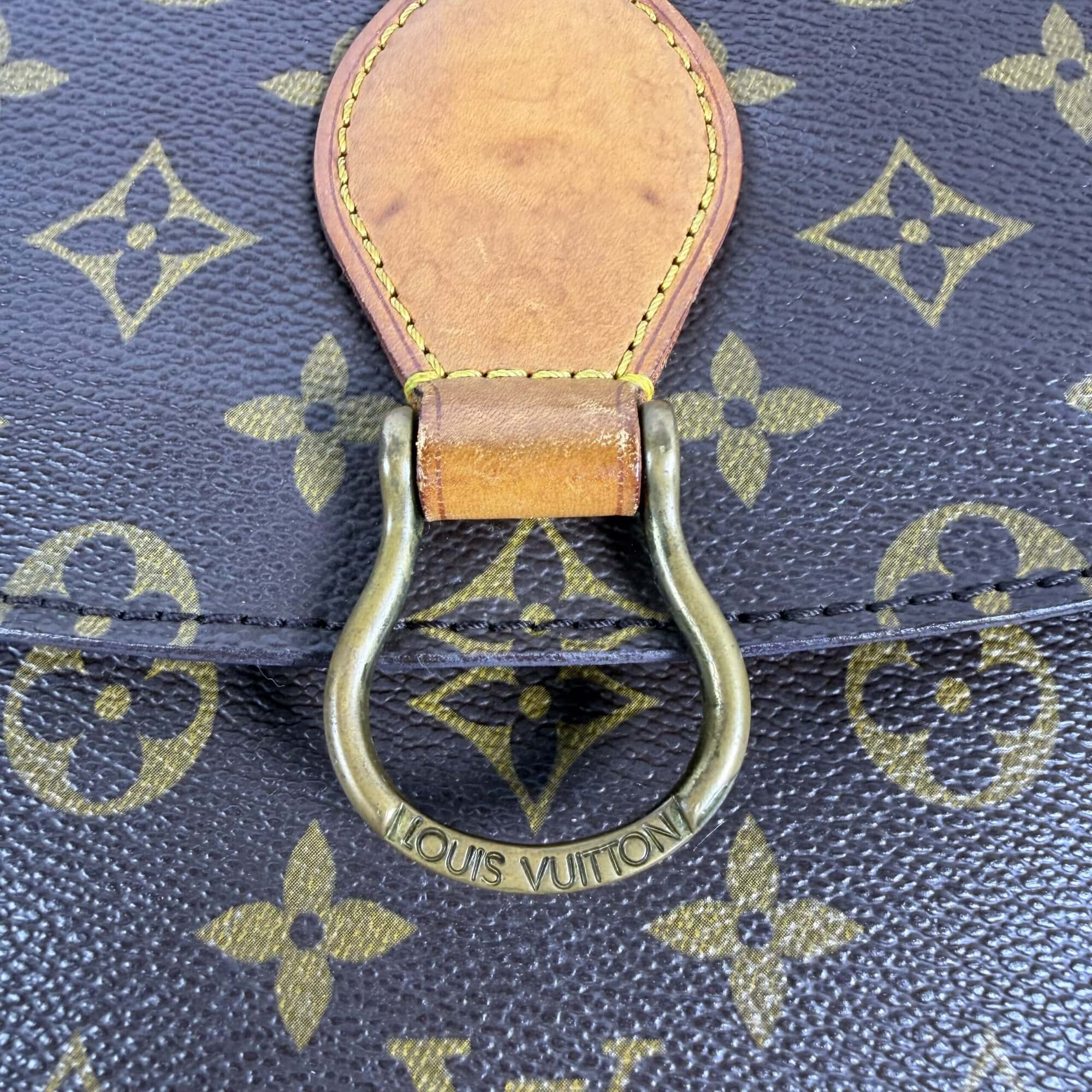Louis Vuitton Monogram Canvas Saint Cloud GM Shoulder Bag - Image 8