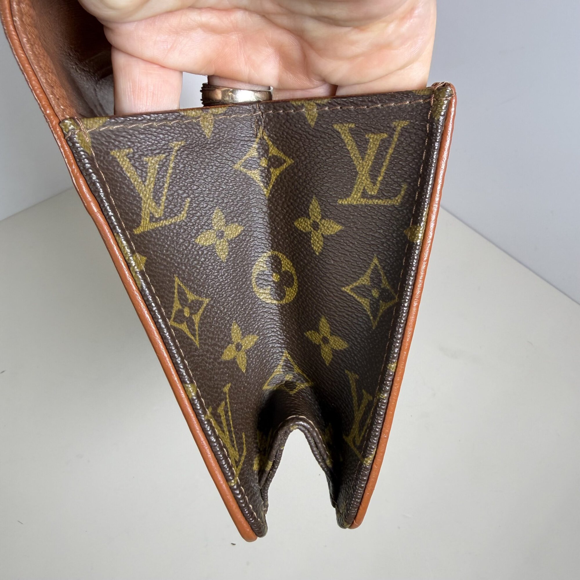 Louis Vuitton Monogram Canvas Pochette Twin GM Clutch Bag - Image 7