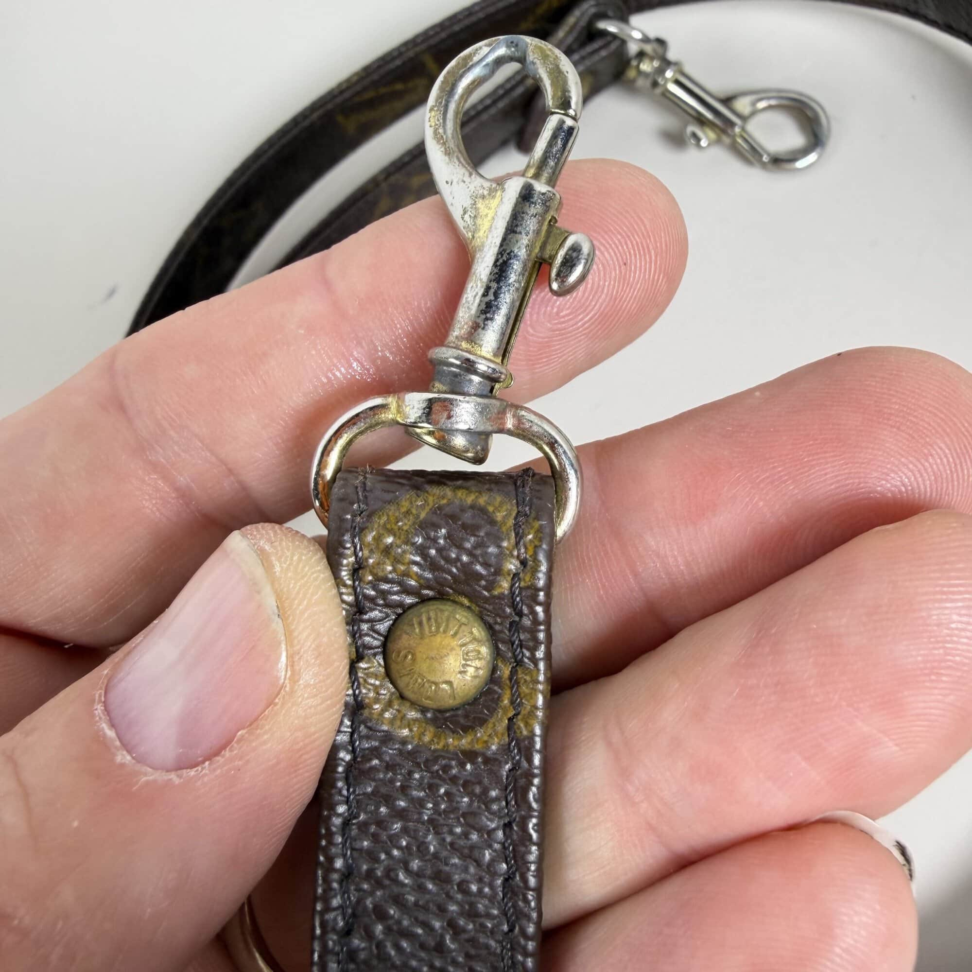 Louis Vuitton Monogram Canvas 12mm Removable Shoulder Strap 36 in long image 3