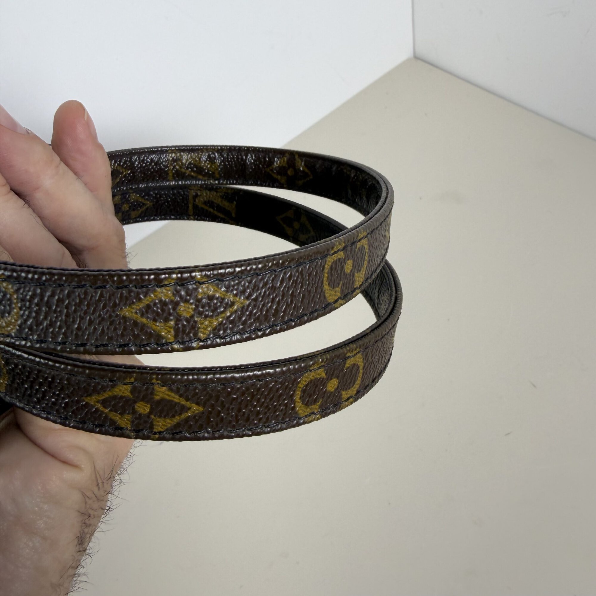 Louis Vuitton Monogram Canvas 12mm Removable Shoulder Strap 36 in long image 6