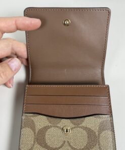 Coach North/South Phone Crossbody in Signature Canvas - Image 7