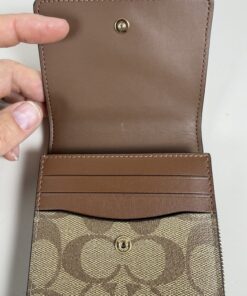 Coach North/South Phone Crossbody in Signature Canvas - Image 8