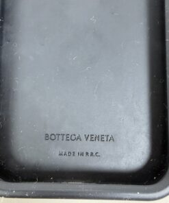 Bottega Veneta Black Intreccio Rubber Silicone iPhone 13 Pro Max Protective Case Cover - Image 3