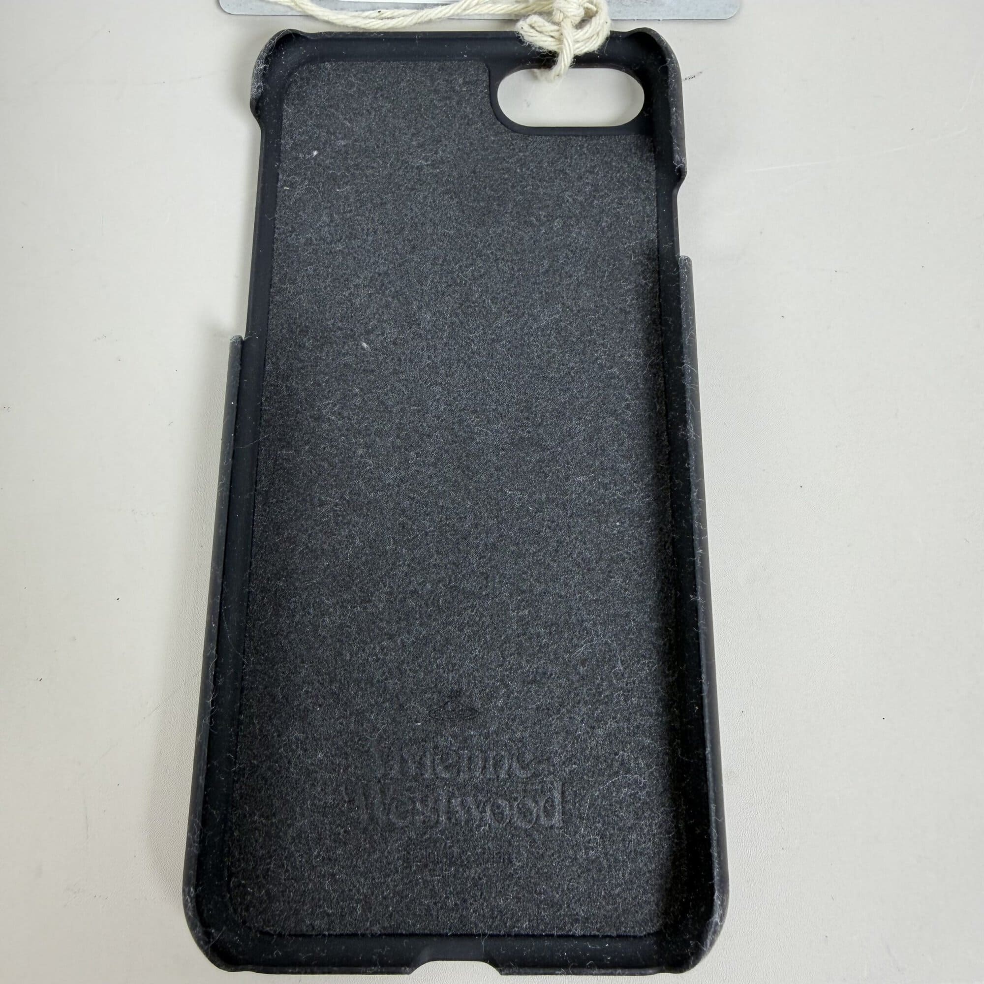 Vivienne Westwood Vintage Multi Green Pink Camouflage Leather iPhone 7 / 8 Protective Case with Original Dust Bag Set - Image 3
