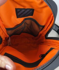 L/AB c/o Off-White Diagonal Stripe Sling Crossbody Bag – Matte Black NTW - Image 7