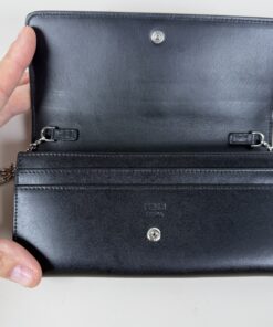 Fendi Karlito Leather Wallet on Chain (WOC) - Image 4