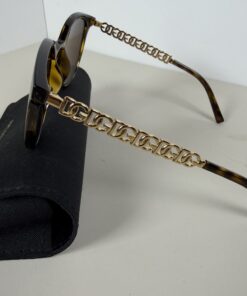 Dolce & Gabbana Havana Round Sunglasses (DG 6189-U)