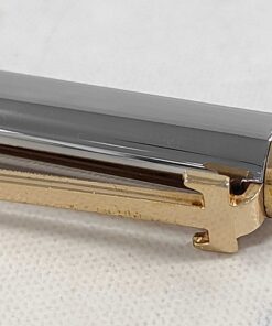 Tiffany & Co. Silver Gold T-Clip Ballpoint Pen with Box - Image 9