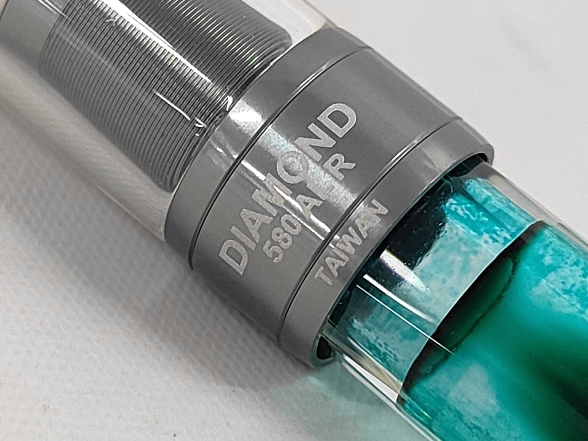 TWSBI Emerald Green Diamond 580AL Fountain Pen image 4