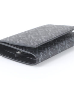 Dunhill Black Signature Coated Canvas 6-Hook Key Case - Image 3