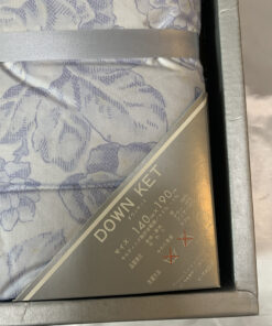 Christian Dior Blue Floral Down Ket Light Comforter Blanket, additional view 5