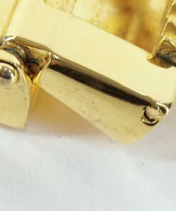 Fendi Gold-Tone Interlocking FF Logo Clamp Belt Buckle, additional view 6