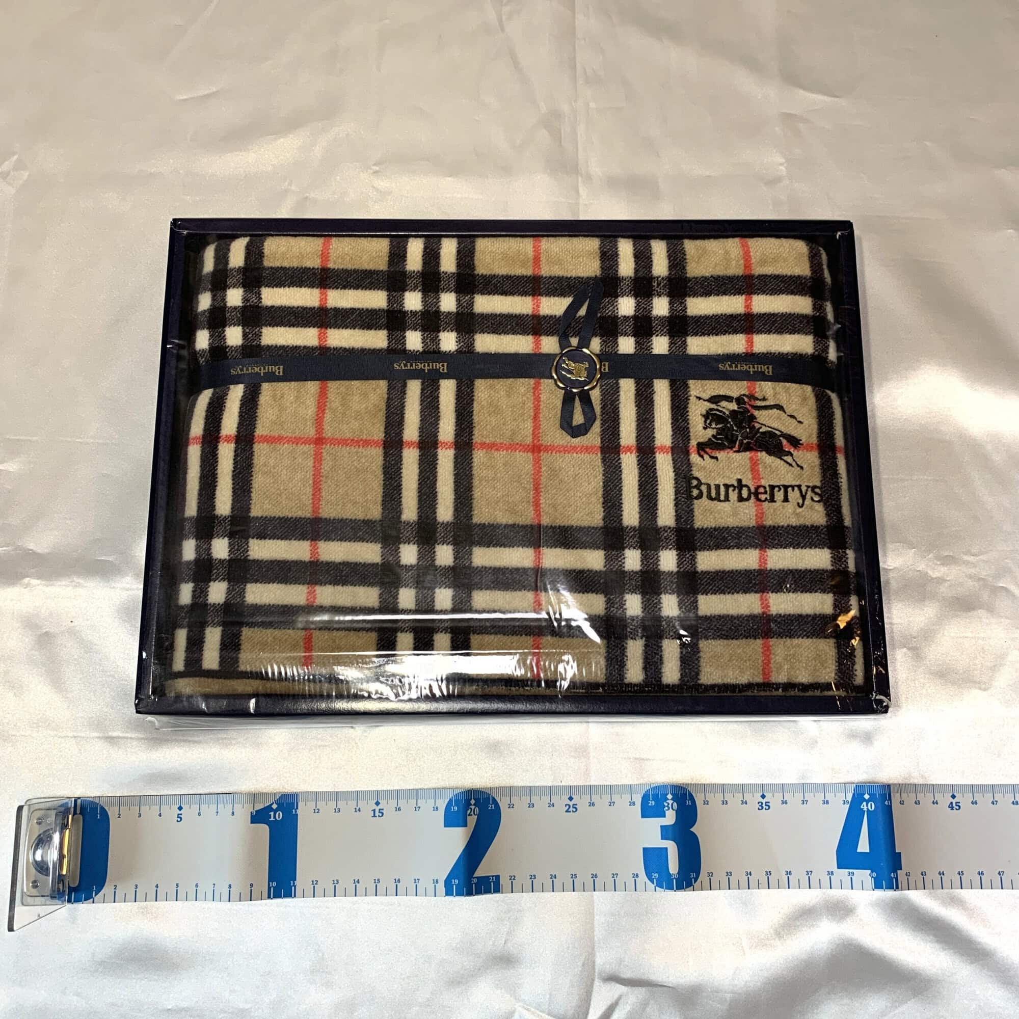 Burberrys Nova Check Embroidered Bath Towel in Box, additional view 2