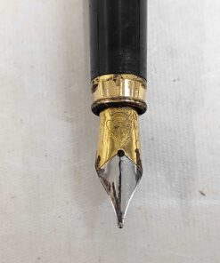 Gucci Interlocking G Slim Fountain Pen Black Gold-Tone, additional view 3