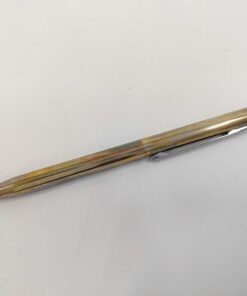 Tiffany & Co. retractable ballpoint pen in silver with surface tarnish