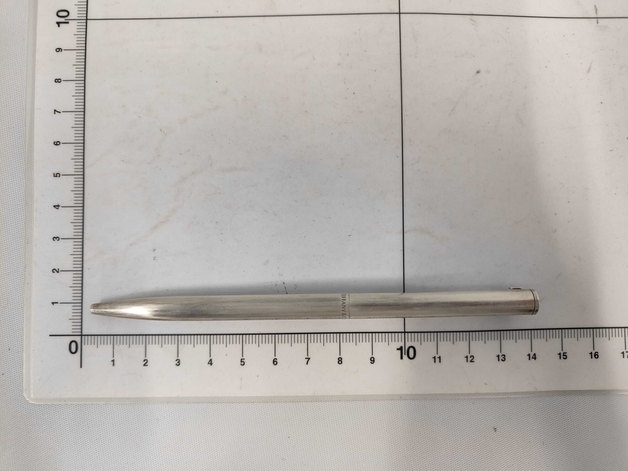 Tiffany & Co. T-Clip Sterling Silver Slim Twist Ballpoint Pen, additional view 5