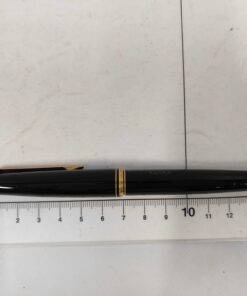 Montblanc 221 Fountain Pen Black Resin 14K Gold Nib, additional view 7