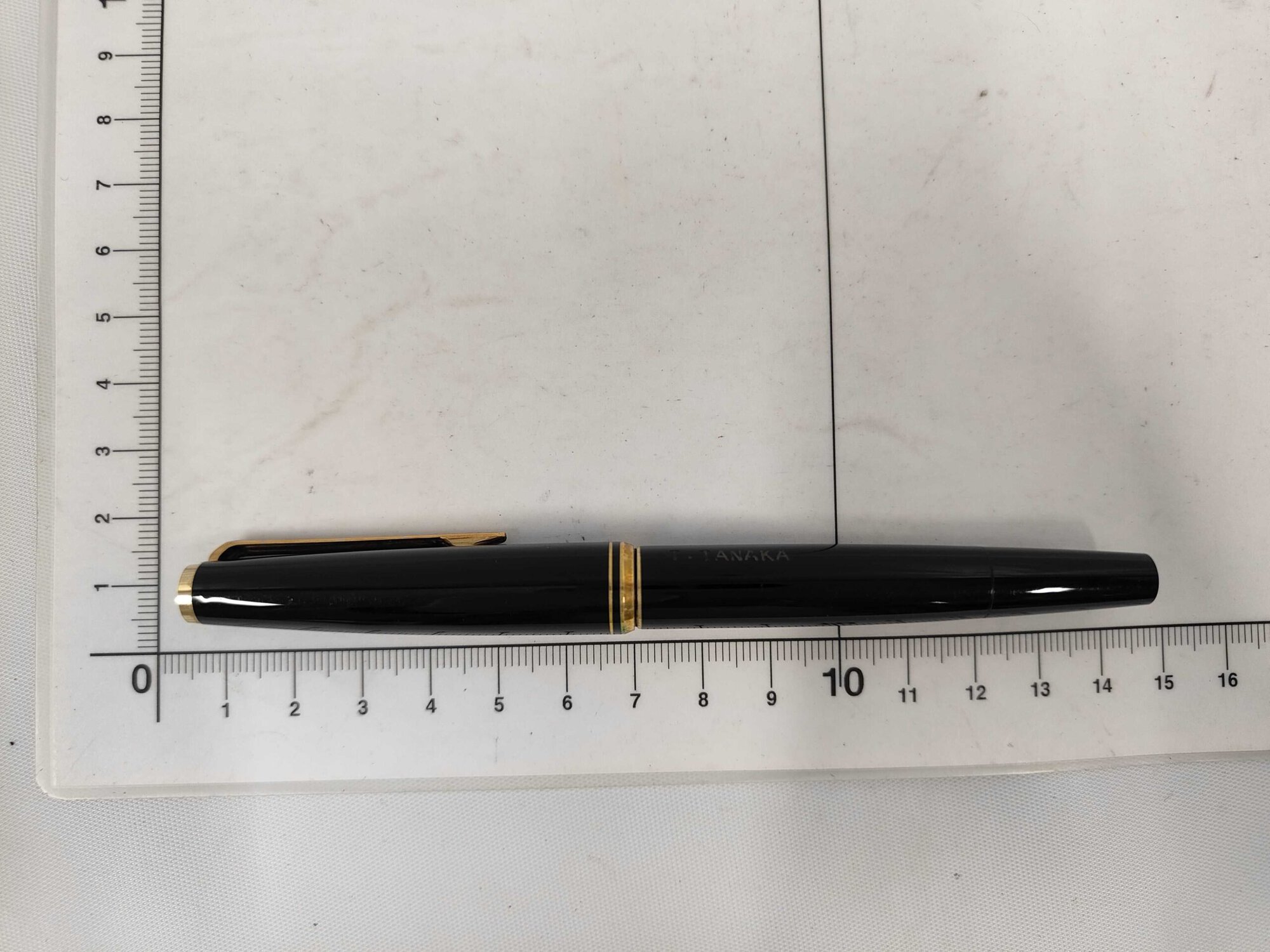 Montblanc 221 Fountain Pen Black Resin 14K Gold Nib, additional view 7