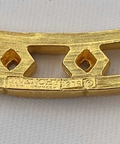 Close-up of hallmark on reverse reading Givenchy Paris New York 1979 with copyright symbol.