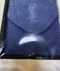 Yves Saint Laurent Two-Tone Embroidered Towel Set in Box, additional view 5