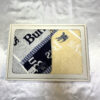 Burberrys 2-Piece Logo & Equestrian Knight Mini Towel Set in Box