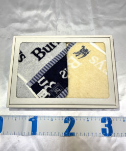 Burberrys 2-Piece Logo & Equestrian Knight Mini Towel Set in Box, additional view 2