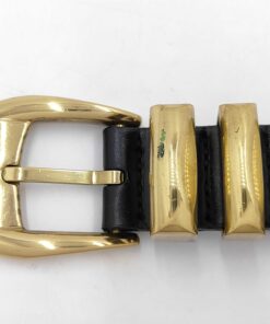 Gianni Versace Medusa Crystal Studded Leather Belt, additional view 9